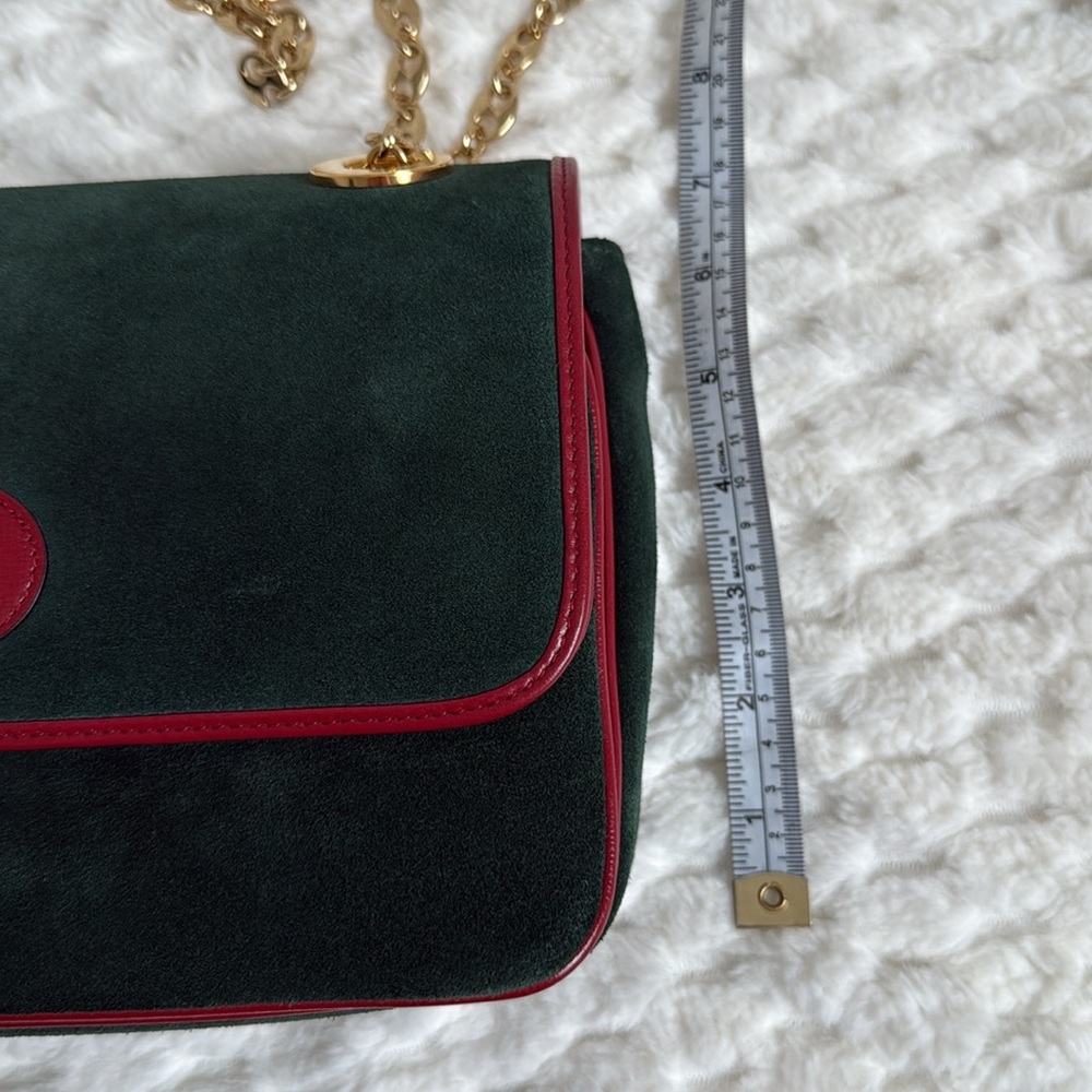 Gucci Marina Suede Handbag-576421-Authentic-EUC - Picture 12 of 17